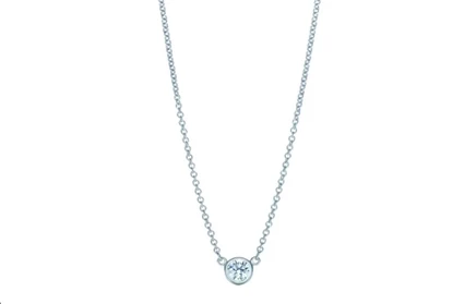 Женский кулон Tiffany & Co Elsa Peretti из платины