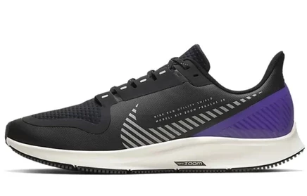 Мужские кроссовки Nike Air Zoom Pegasus 36, черно-серебристые