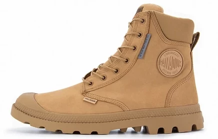 Унисекс ботинки Palladium Pampa 4 см, коричневые