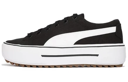 Женские кроссовки Puma Kaia Platform, черно-белые