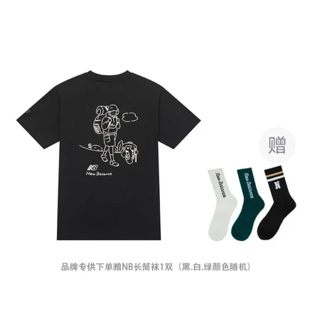 Унисекс футболка New Balance x Tombonia, черная