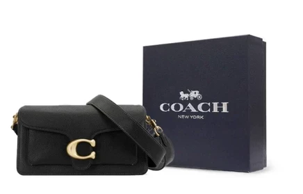 Женская сумка Coach Tabby через плечо, черная