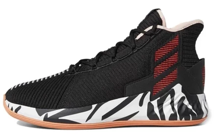 Мужские кроссовки Adidas D Rose 9 Zebra