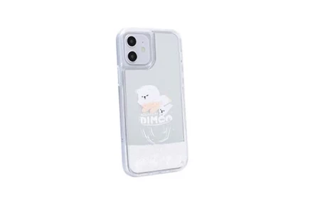 POP MART чехол для iPhone из PC/TPU, прозрачный, белый