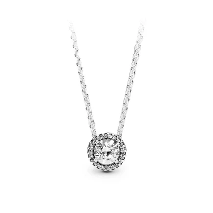 Женское колье Pandora из серебра 925 пробы