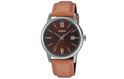 Мужские часы Casio MTP-V002L-5B3, коричневый циферблат