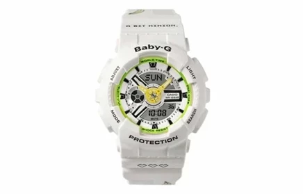 Женские часы Casio Baby-G Minion, белый циферблат