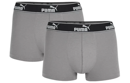 Мужские трусы Puma, комплект 3 шт., светло-серые
