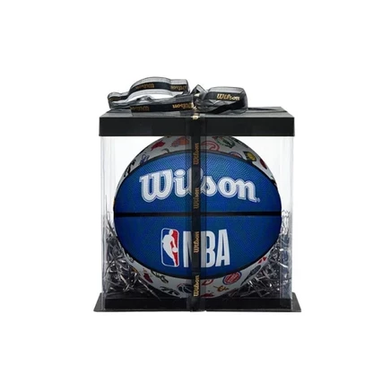 Баскетбольный мяч Wilson x NBA, размер 7, тёмно-синий