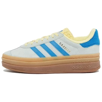 Женские кроссовки adidas Originals Gazelle Bold, сине-желтые