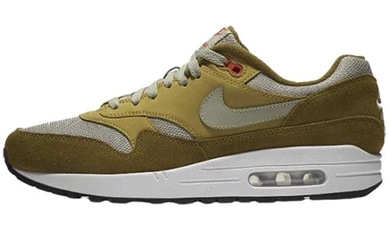 Мужские кроссовки Nike Air Max 1 Curry, оливковые