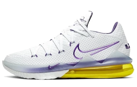 Мужские баскетбольные кроссовки Nike LeBron 17 Low Lakers