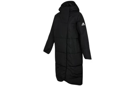 Женская пуховая куртка Adidas, черная