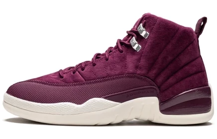 Мужские кроссовки Jordan 12 Retro, бордовые