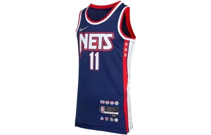 Мужская майка Nike NBA Kyrie Irving Brooklyn Nets, синяя