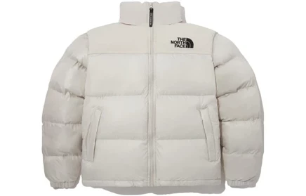 Унисекс куртка The North Face Nuptse On Ball, белая