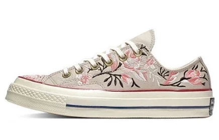 Женские кеды Converse Chuck Taylor, серо-розовые