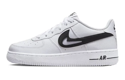 Кеды для девочек Nike Air Force 1 Low, бело-черные