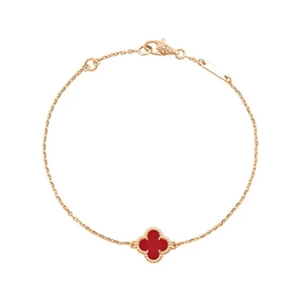 Женский браслет Van Cleef & Arpels, розовое золото 18К