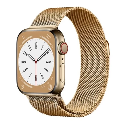 Ремешок Wepro для Apple Watch металлический, золотистый