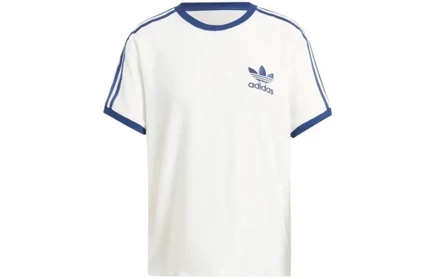 Женская футболка adidas Originals Terry 3-Stripes, белая