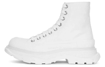 Женские ботинки Alexander McQueen Tread Slick, белые