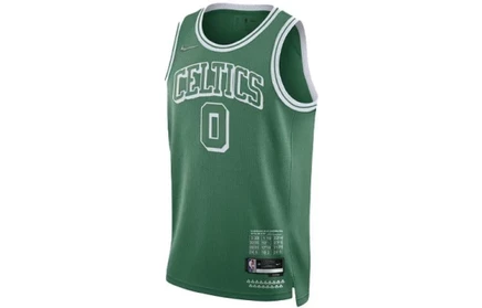 Мужская майка Nike Celtics Тейтум, зеленая