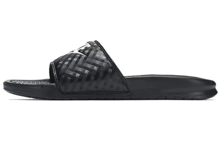 Женские шлепанцы Nike Benassi JDI, черно-белые