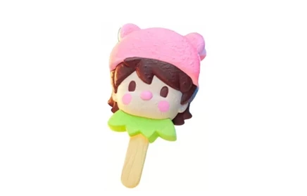 Фигурка POP MART Sweet Bean, клубничное мороженое