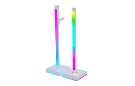 Подставка для наушников Ajazz ABL190 RGB, белая