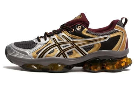 Мужские кроссовки Asics Gel Quantum Kinetic, серо-коричневые
