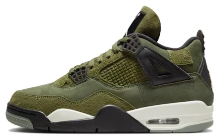 Кроссовки Jordan 4 Retro SE Craft, оливковые