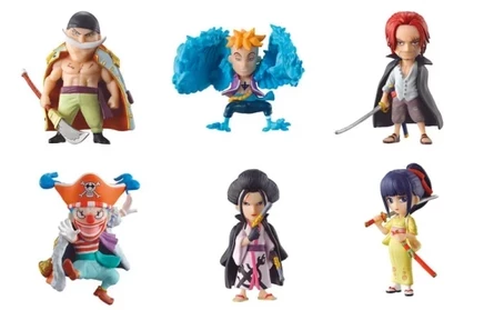 Фигурки Bandai One Piece «Четвёртая битва», 6 шт.