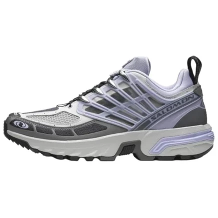 Женские низкие кроссовки Salomon ACS Pro, серо-пурпурные