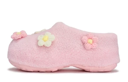 Adidas Originals ADIFOM STAN MULE 811 Manufacturing, Dreamy Garden Cushioning Thermal Low top Casual Shoes Women's pink white yellow