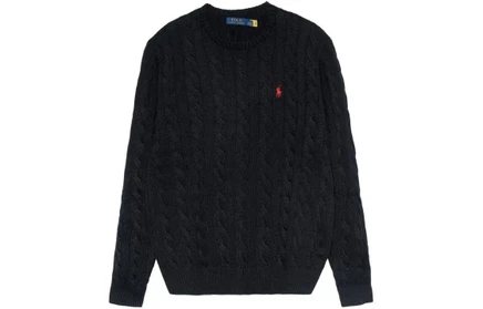Мужской свитер Polo Ralph Lauren с логотипом, черный