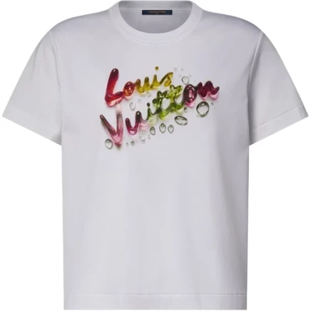 Мужская футболка Louis Vuitton SS26, белая