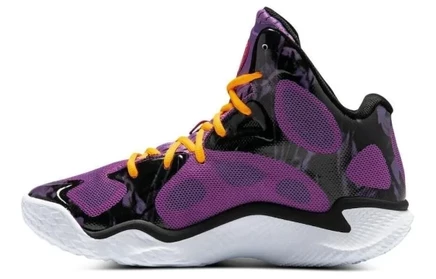 Мужские кроссовки Under Armour Curry Spawn, черно-фиолетовые