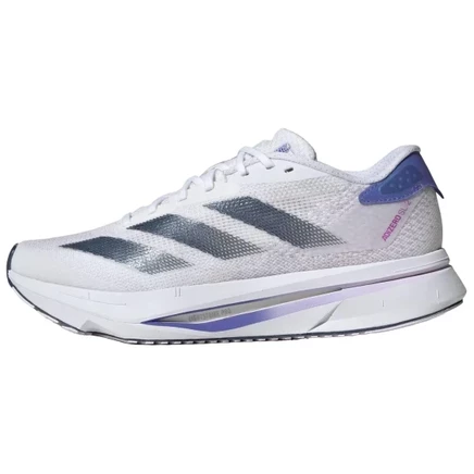 Женские беговые кроссовки Adidas Adizero SL 2, бело-синие