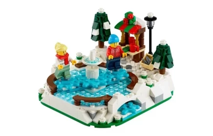 Конструктор LEGO 40416 зимний каток, 304 детали