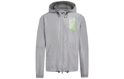 Мужская куртка Emporio Armani EA7, серая
