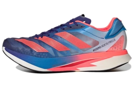 Кроссовки Adidas Adizero Adios Pro 2, сине-оранжевые