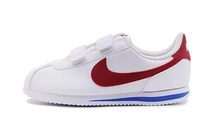 Детские кеды Nike Cortez Basic SL, бело-красные