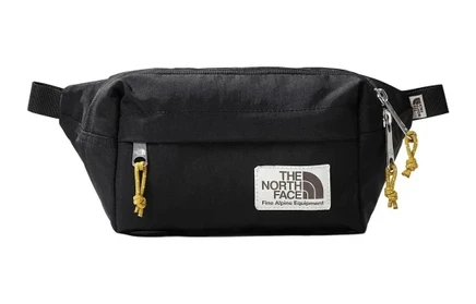 Унисекс сумка The North Face через плечо 3 л, черная
