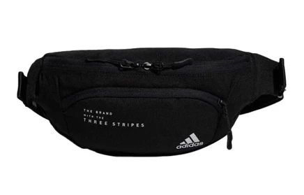 Сумка Adidas поясная кросс-боди, черная
