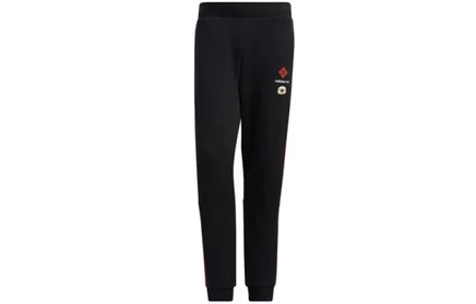 Adidas Neo x My King Mansleep Adidas Neo CNY Collection M Cny Ww Tp Knitted Sweatpants Men's Black черный