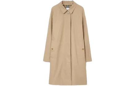Женское пальто Burberry Camden Heritage, желтое
