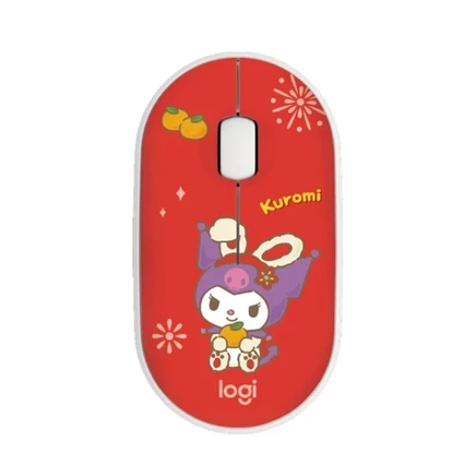 Тихая мышь Logitech Pebble Kuromi, Bluetooth