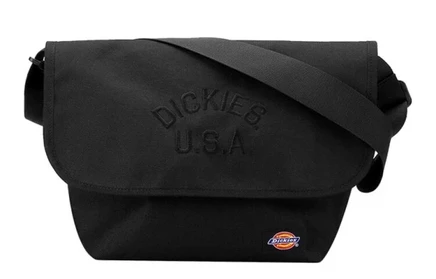 Сумка-мессенджер Dickies унисекс, черная