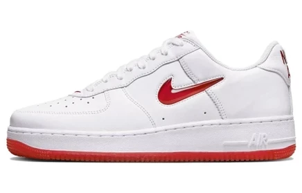 Мужские кроссовки Nike Air Force 1 Low ’07, красно-белые